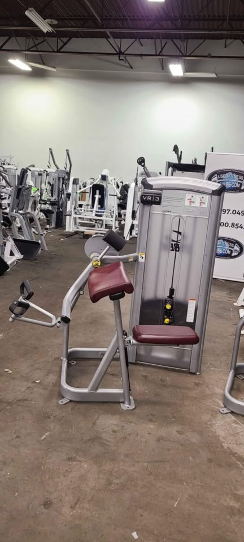 Used 2020 Cybex VR3 Arm Curl, Thomaston