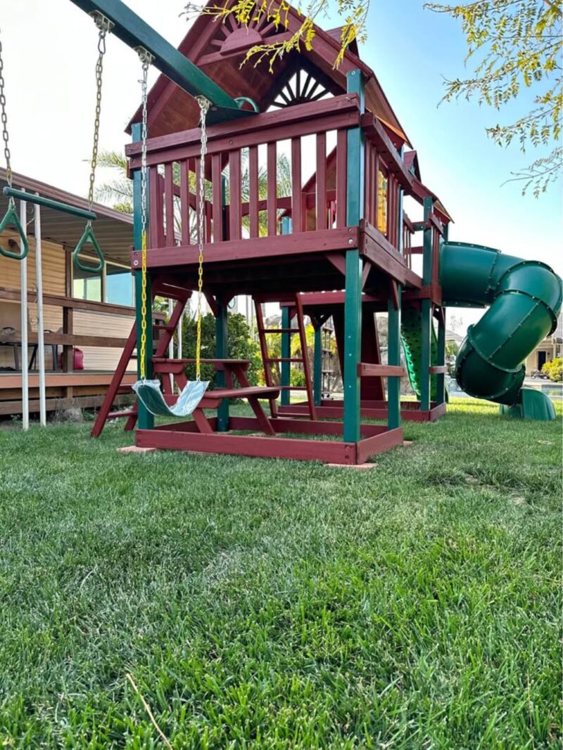 Moderately Used 2022 Gorilla Playsets Swing Set, Chino Hills