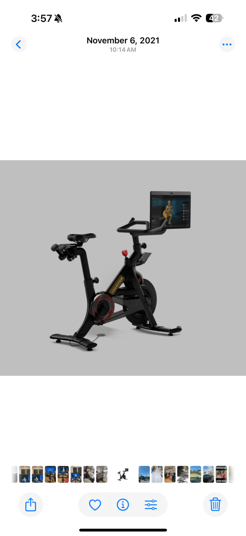2022 Peloton Bike Plus, ~124 Rides, Harrison NJ