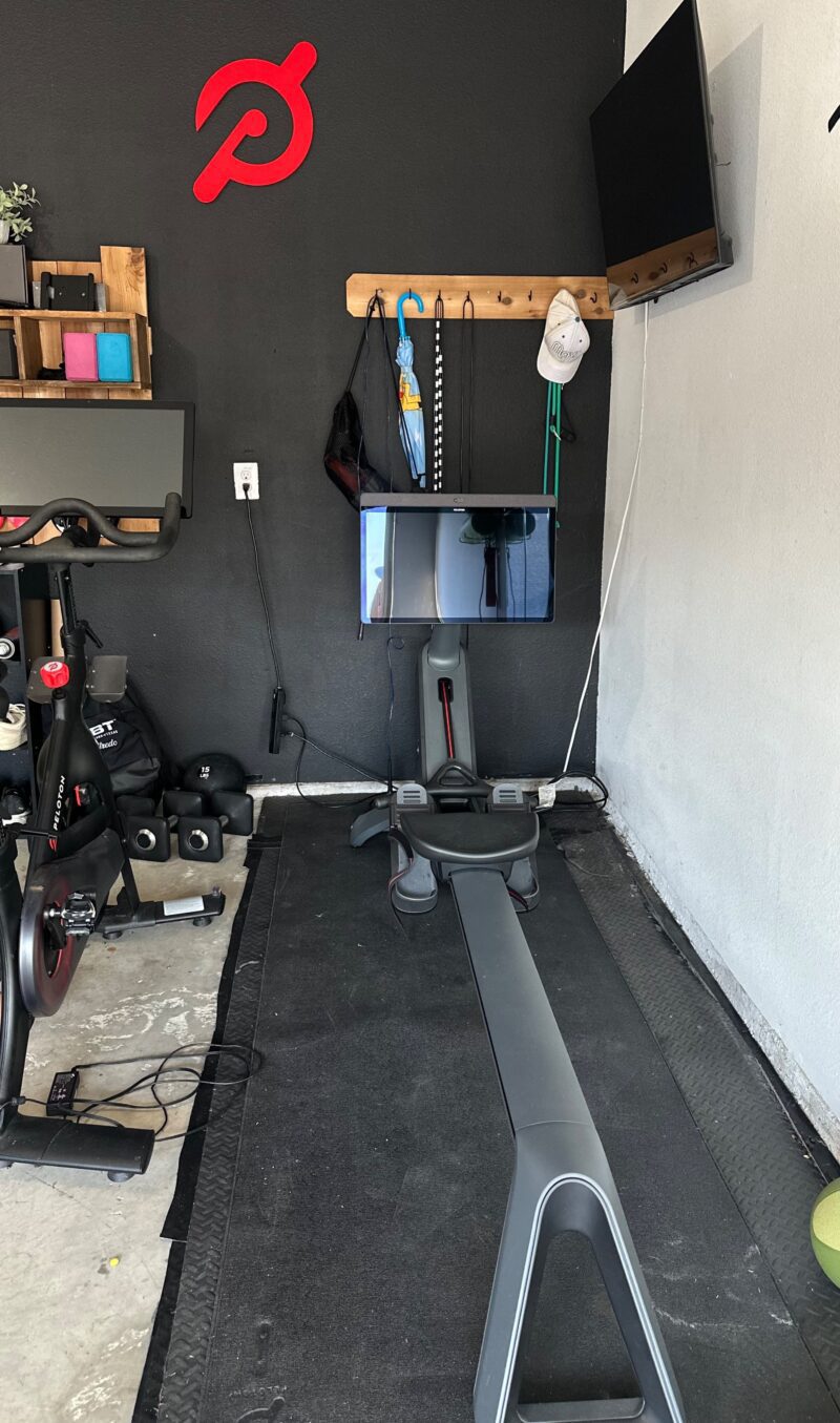 Gently Used 2023 Peloton Row, ~73 Rides, Red Oak - Image 3
